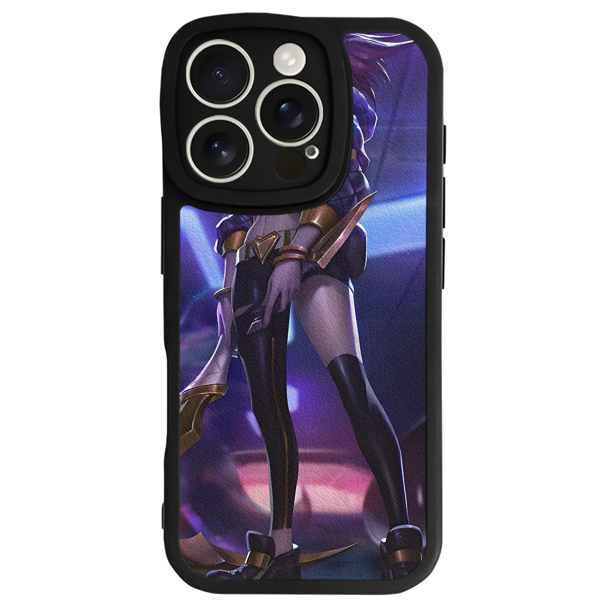 リーグ・オブ・レジェンド League of Legends LOL 【iPhone 16シリーズ対応】シリコンスマホケース（レザー調） 材質：シリコン